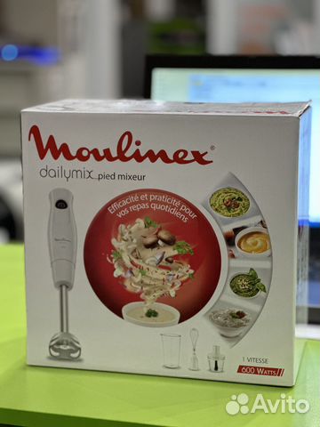 Блендер погружной moulinex DD533132