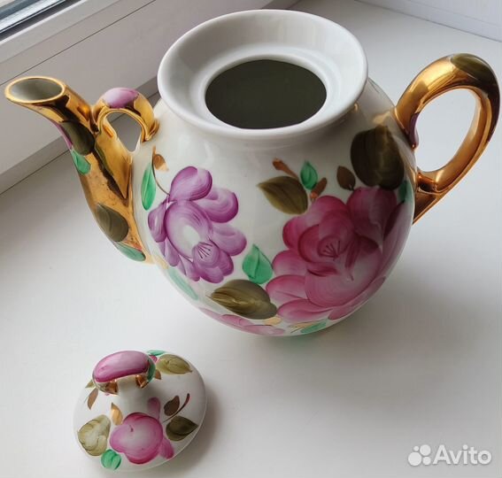 Чайник заварочный фарфоровый СССР