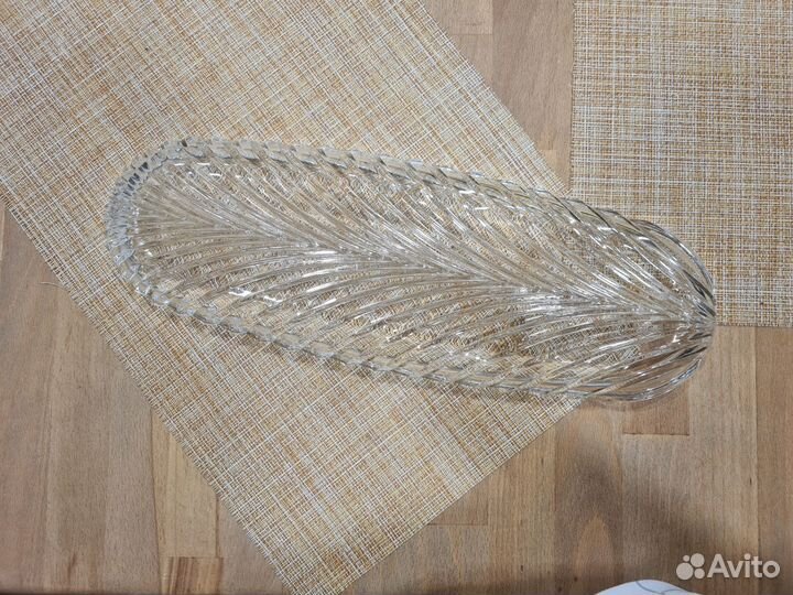 Блюдо сервировочное santa новое овальное большое