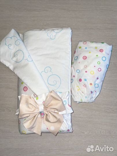 Одеяло и простынь (на выписку) новый комплект