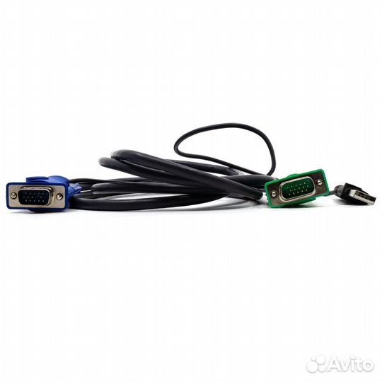 KVM кабель Aten 2L-5202U 1,8м VGA, USB, sphd-15