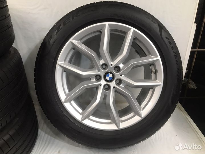 Колеса BMW 734 с летними шинами Pirelli оригинал