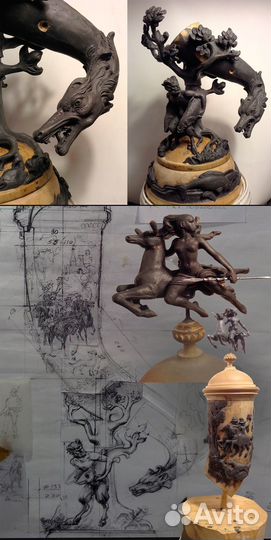 Скульптура на заказ. Бронза