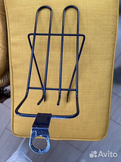 Багажник и насос к велосипеду СССР