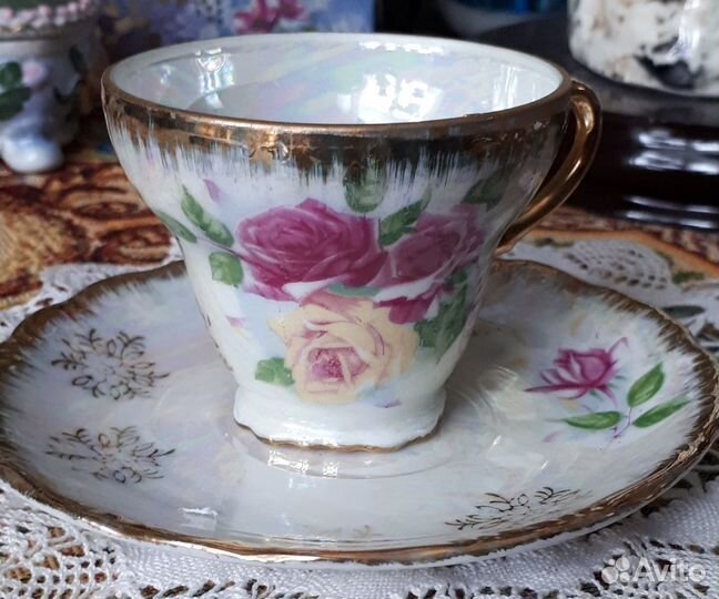 Чашка с блюдцем германия