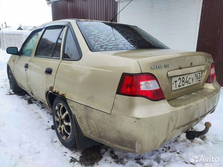 Бампер задний Daewoo Nexia Ланос