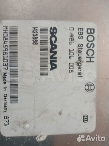 Блок управления ABS 0486106008 на Scania