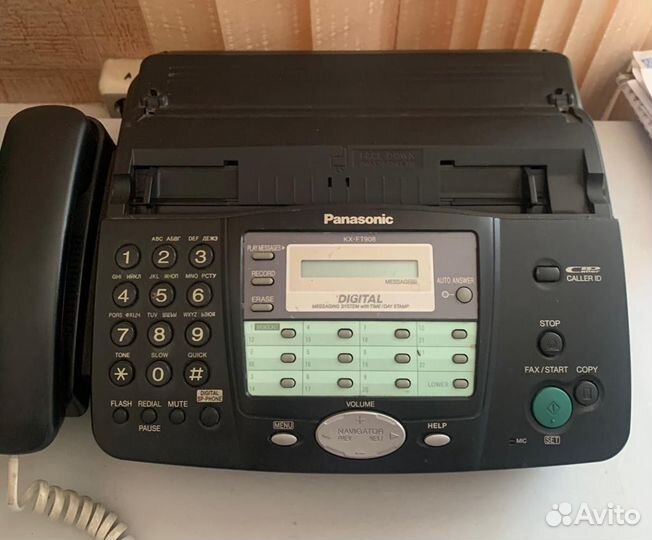 Телефон факс panasonic