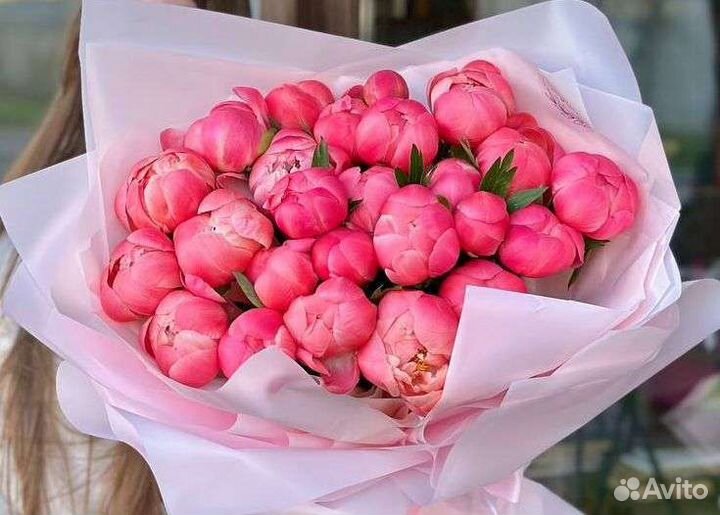 Пионы букет(композиция)