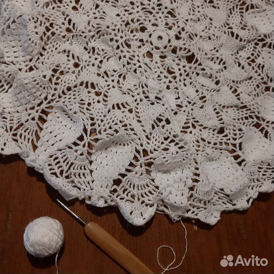 Вязаные салфетки/скатерти на заказ (ручная работа)