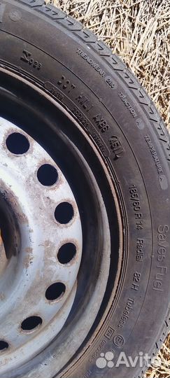 Колеса летние 185 60 r14бу