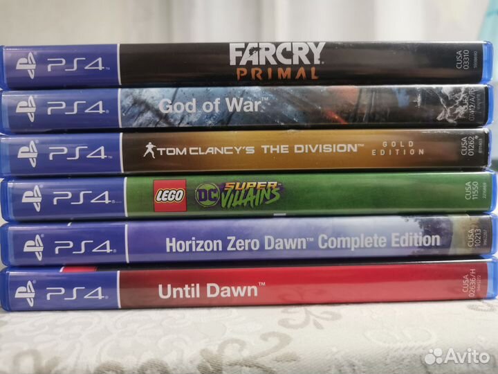 Диски для ps4