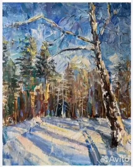 Картина масло, холст 40/50