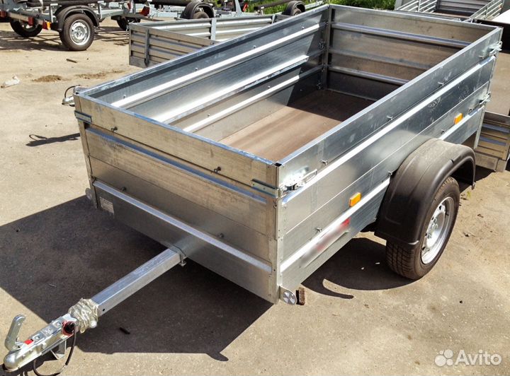Прицеп легковой для авто. 2 м длина. Двойной борт