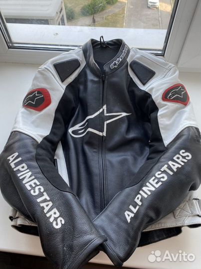 Мотокуртка кожанная Alpinestars