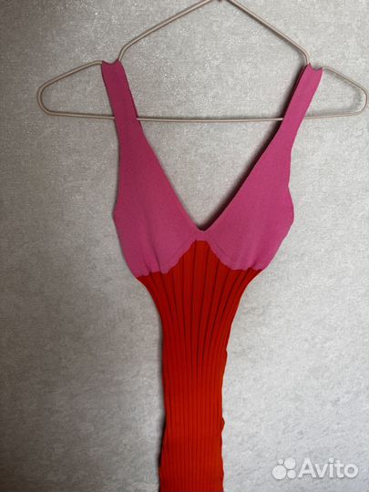 Платье трикотажное женское