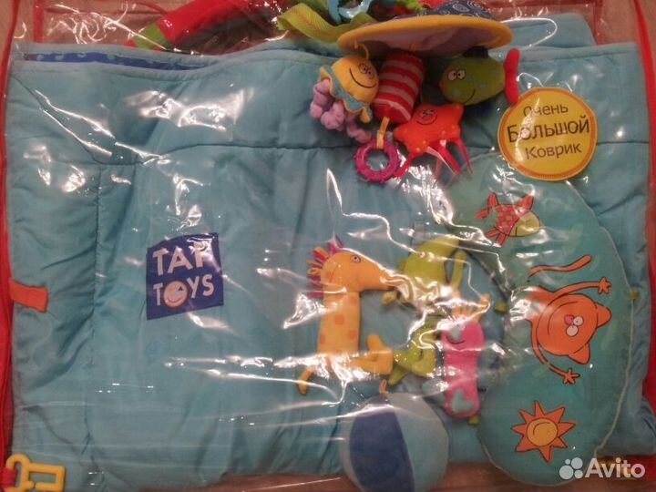 Детский коврик развивающий TafToys