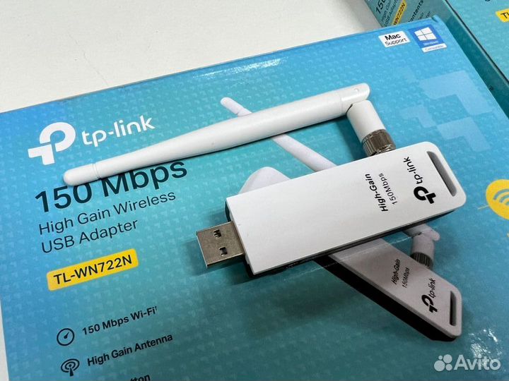 Wi-fi адаптер TP-Link WN722N USB
