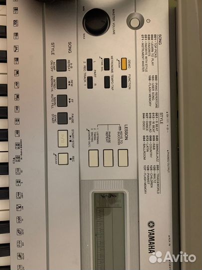 Синтезатор yamaha ypt 340