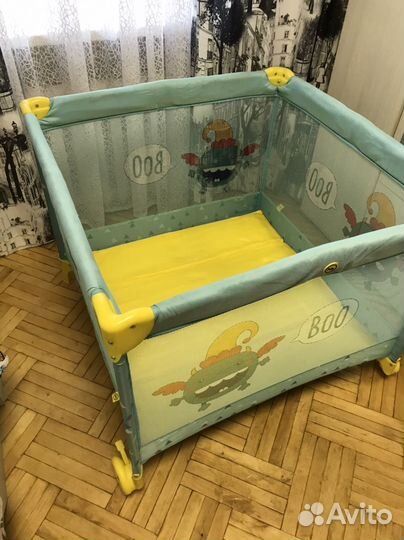 Манеж детский складной happy baby