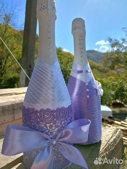 Свадебные бутылки