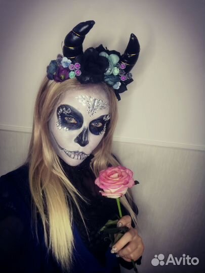 Грим на хэллоуин новый год вечеринку косплей