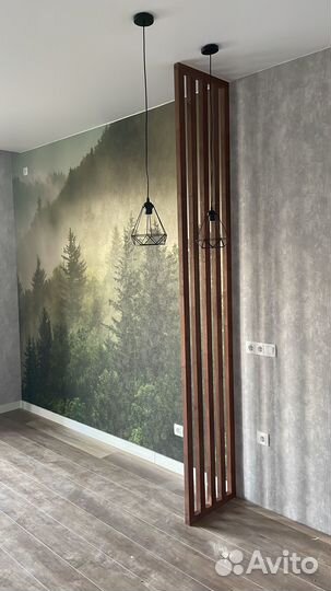 Реечные перегородки