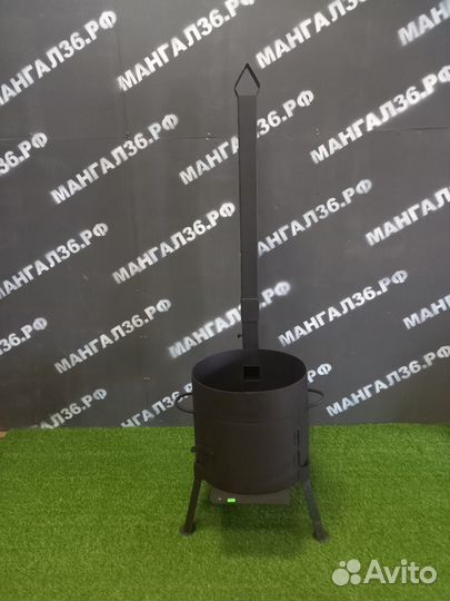 Печь под казан с трубой 340 мм (8-10 литров), 2 мм