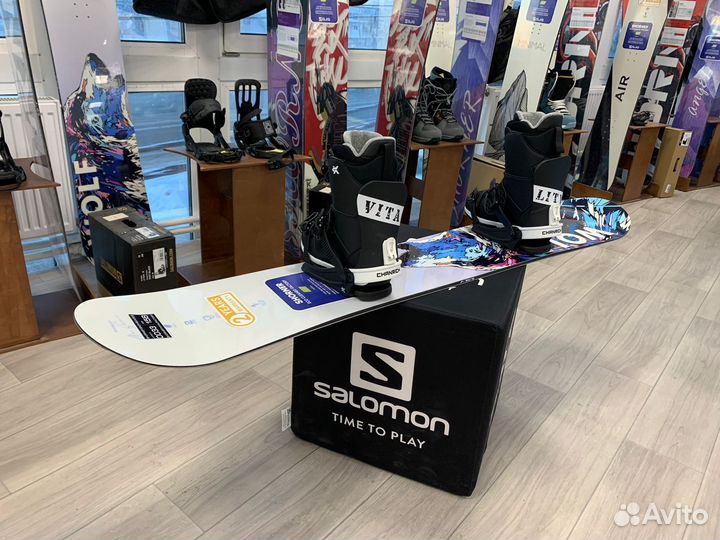 Сноуборды в комплекте