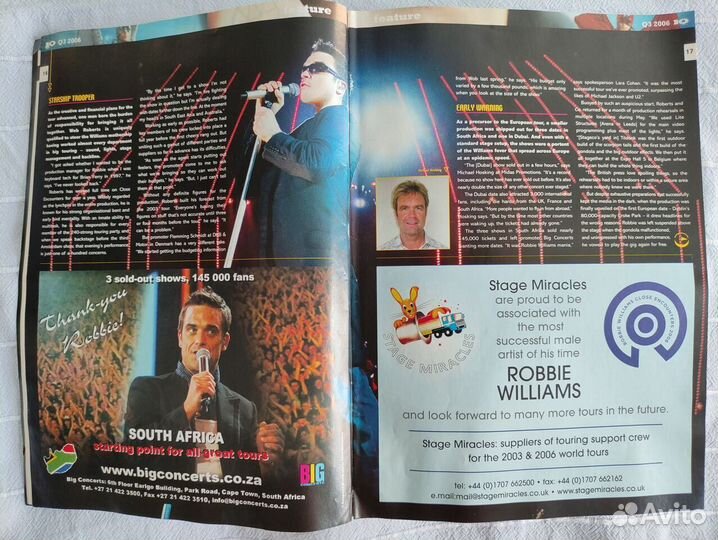 Журнал IQ №3 2006 Robbie Williams 24 страницы