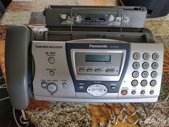 Факс panasonic KX-FP- 148 RU