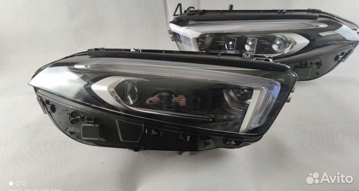 Mercedes A 177 фары multibeam
