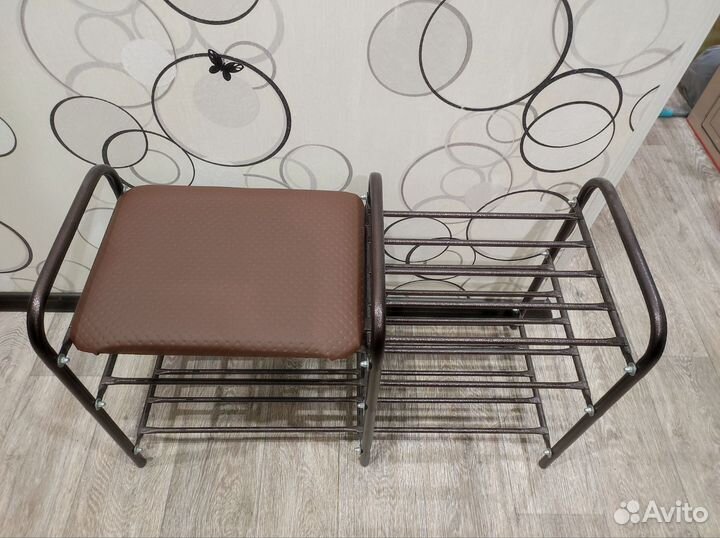 Обувница в прихожую с сиденьем