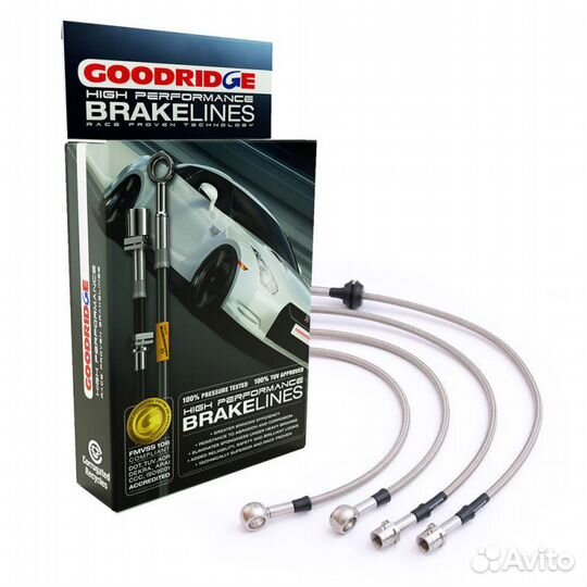 Goodridge Армированные тормозные шланги для BMW M6