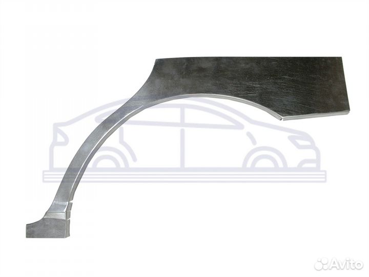 Кузовные арки Hyundai Sonata IV (EF) 1998-2001 дор