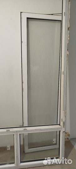 Балконная дверь с окном бу