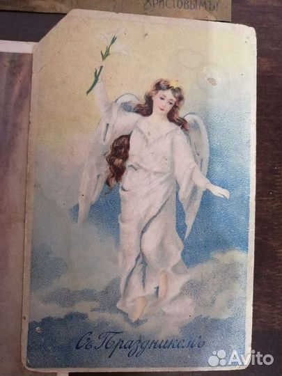 Лот старинных открыток. 7шт