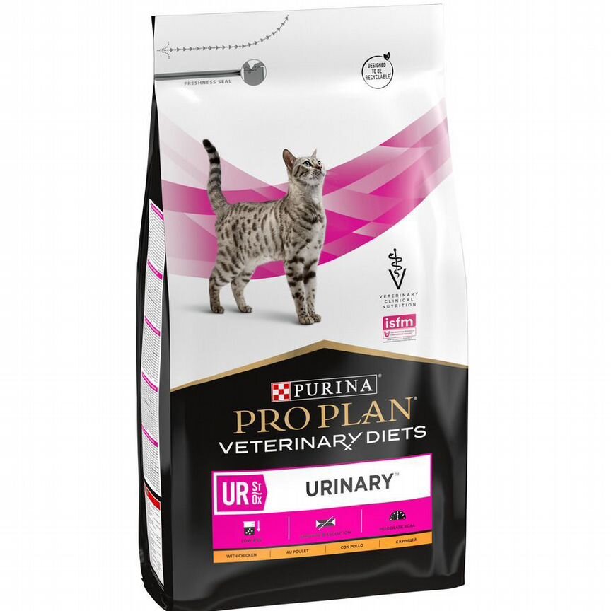 Сухой корм для кошек purina PRO plan Urinary 1.5кг