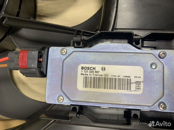 Вентилятор охлаждения радиатора Ford Focus 1740023