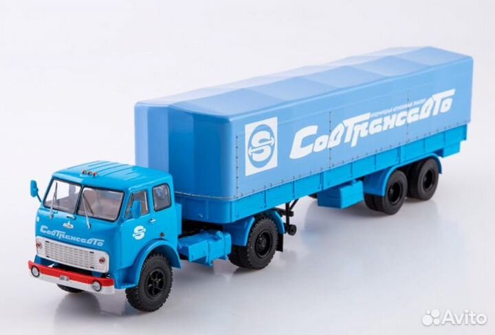 Маз-5429 с полуприцепом маз-5205 1:43