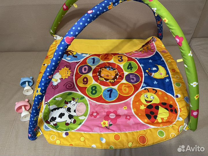 Развивающие игрушки, погремушки, грызунки