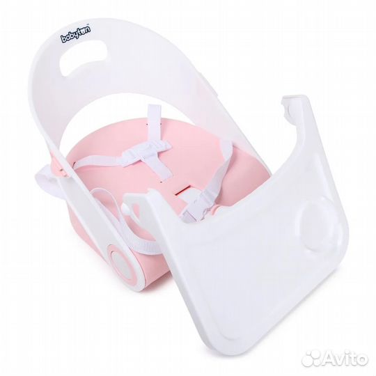 Складной стульчик бустер для кормления babyton