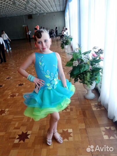 Платье для бальных танцев латина