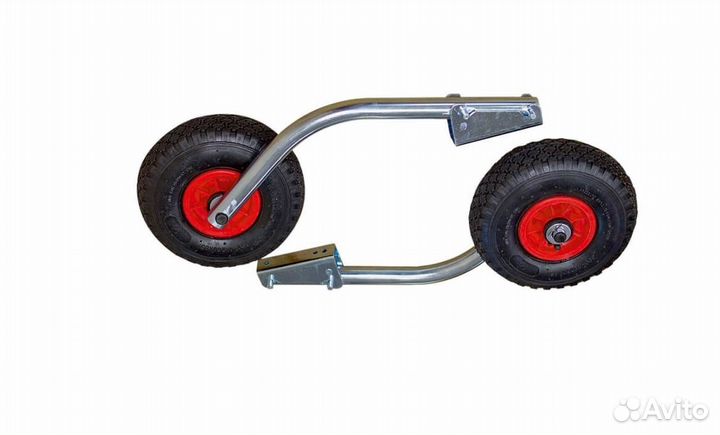 Колеса (2 шт.) транцевые быстросъемные оцинковка д