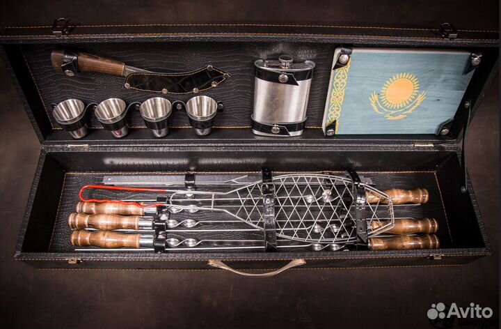 Шашлычный набор в кейсе 