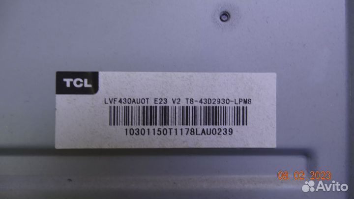 T430HVN01.0 ctrl BD 43T01-C0B