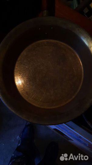 Старинный таз для варки варенья