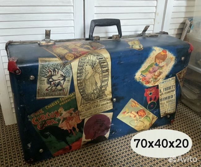 Чемодан ретро винтаж СССР