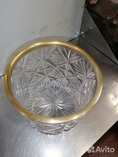 Конфетница СССР хрусталь