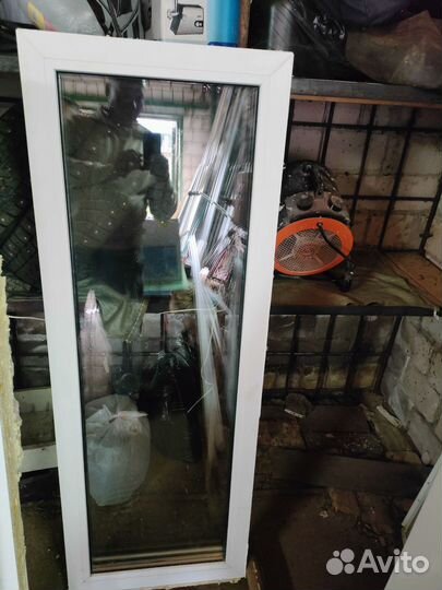 Окна пластиковые бу глухие